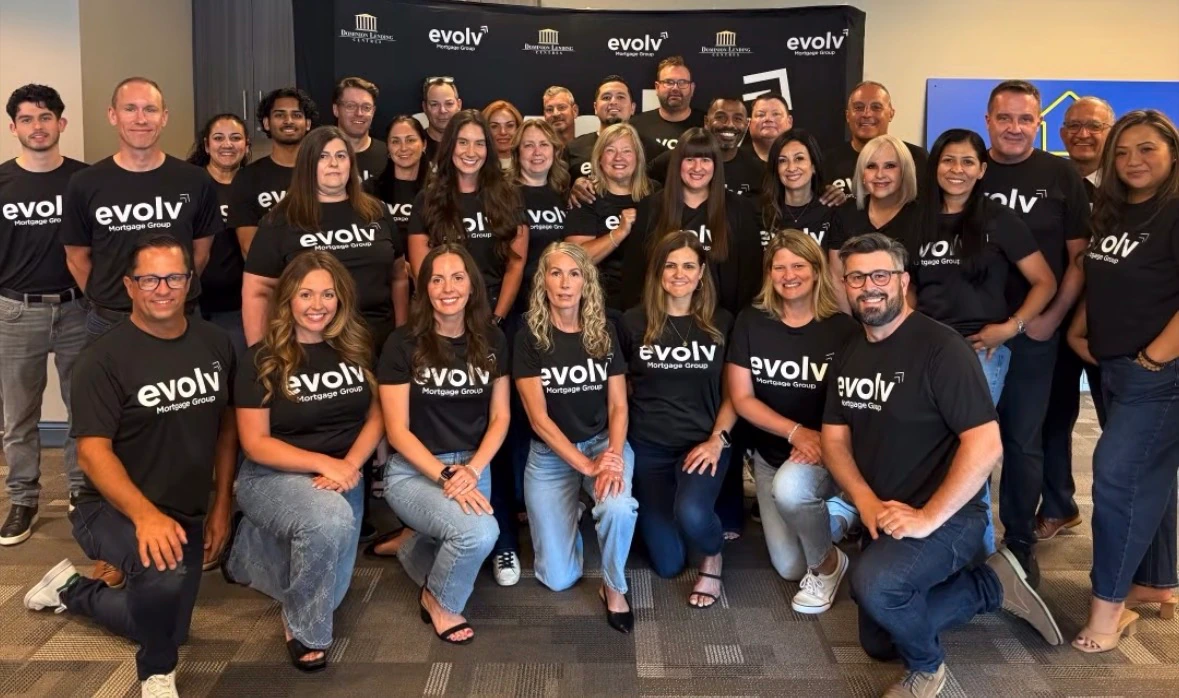 Evolv Mortgage Group team at the Summer 2026 launch party